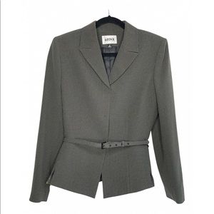 Vintage Brown Size 8/10 Kasper Skirt Suit